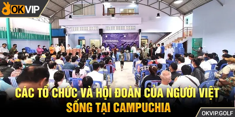 Các tổ chức và hội đoàn của người Việt sống tại Campuchia